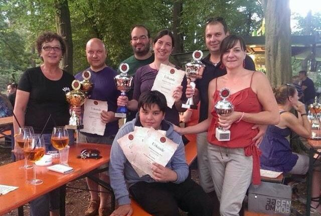 Erfolgreich: Fünf Pokale abkassiert – KW 33 / 14