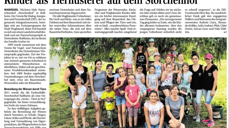 Bruhrainer Zeitung vom 14.08.2018