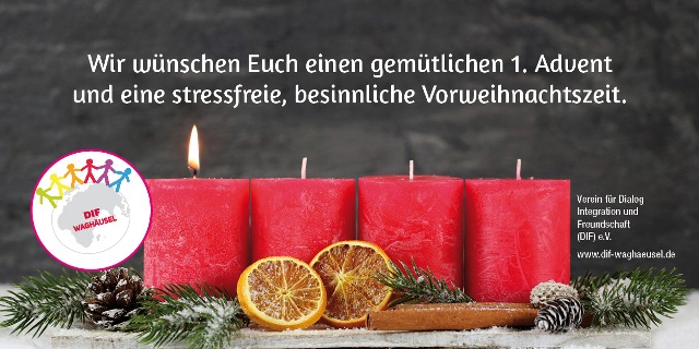 Alles Gute zum ersten Advent – KW 48 / 20