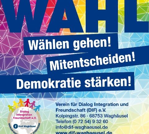 WAHLAUFRUF: GEHT WÄHLEN!! – KW 10 / 2021