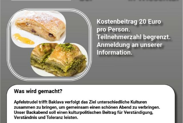 Etwas ganz Besonderes: Backen der Kulturen | Mitteilungsblatt KW 34/2022