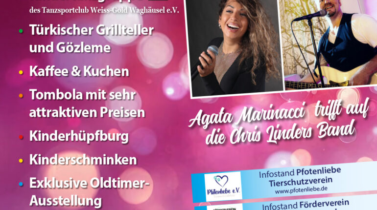 Einladung: 14. Waghäuseler Benefiz-Hoffest der Kulturen | KW 18/2025