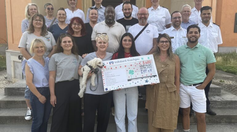 Spendenübergabe beim 14. Waghäuseler Benefiz-Hoffest der Kulturen | KW 33/2025