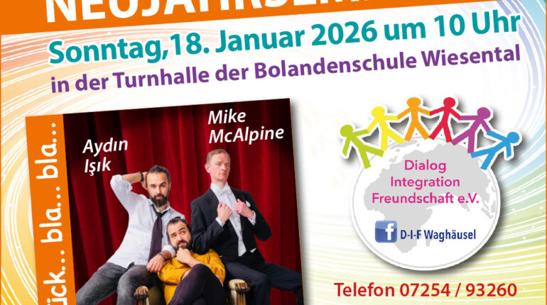 Neujahrsempfang 2026 des DIF – Jetzt vormerken! | KW 02/2026