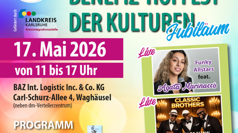 Einladung zum großen Benefiz-Hoffest der Kulturen | KW 18/19/20/2026